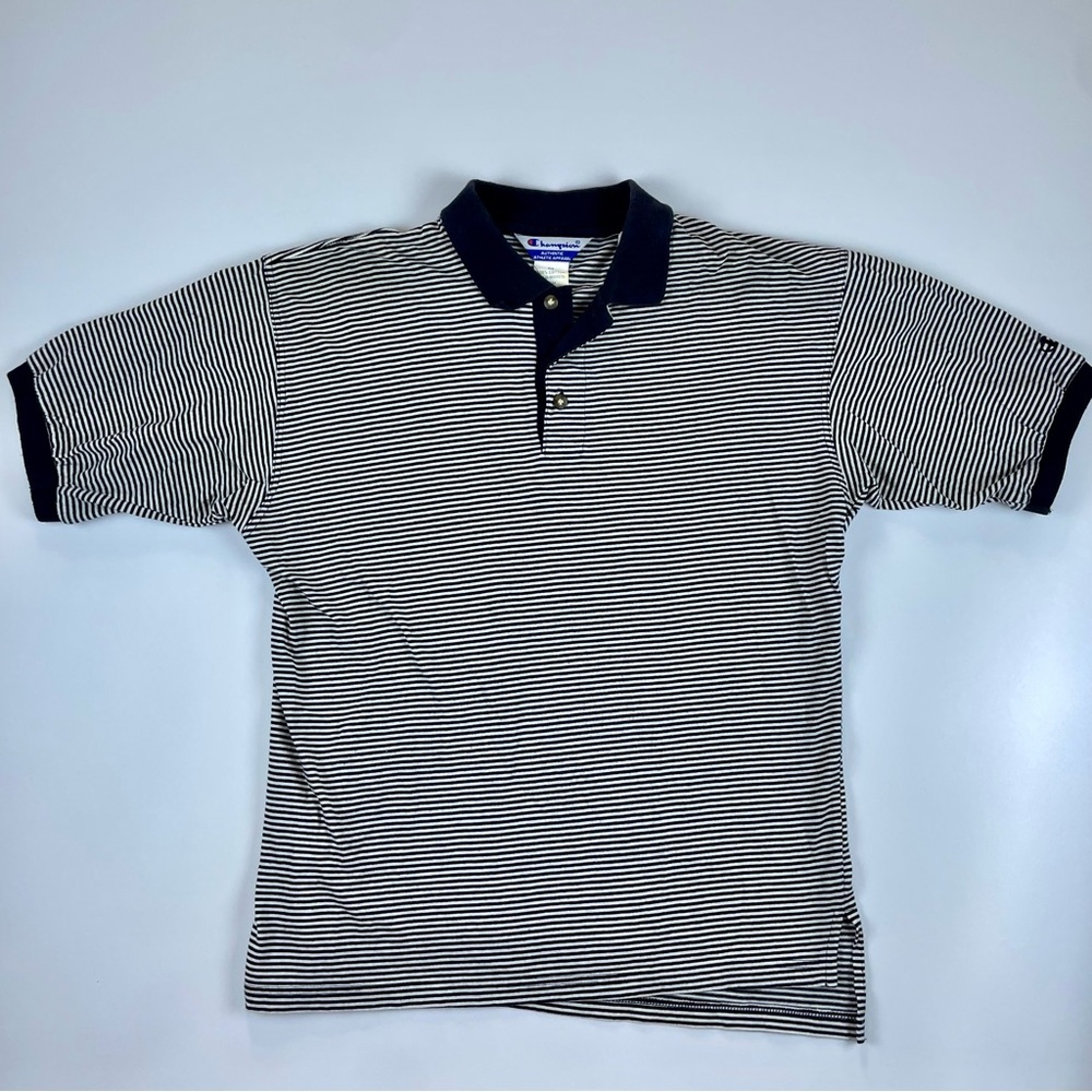 90s Vintage Champion Stripe Polo